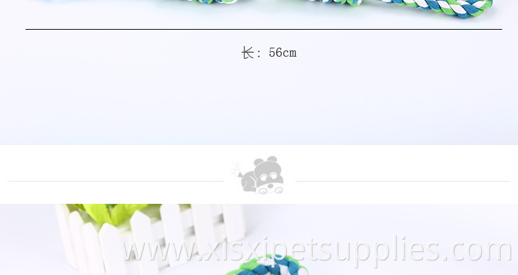 Wholesale New Style Big size handmade Cotton Rope Pet Dog Chew Toys for large dog
